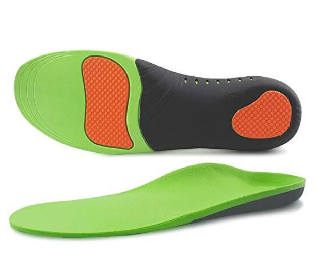 Custom pu foam sport gel shoes insoles foot correction flat feet arch support orthopedic orthotic shoe insoles