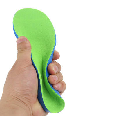 Orthopedic Insoles For Shoes Children Flat Foot Arch Support Sponge Breathable Health Feet Care PU Insole