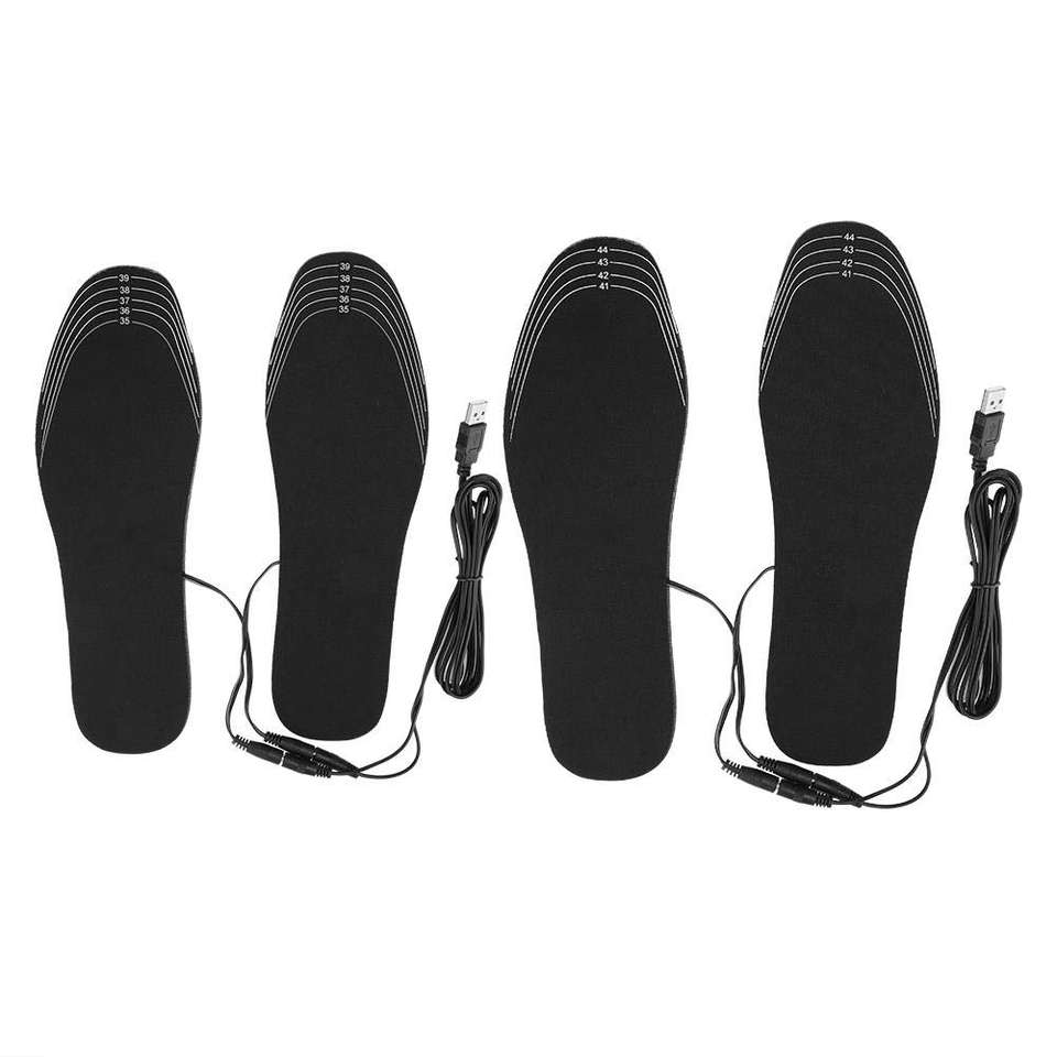 Warm Usb Smart Wireless Control Rechargeable Power Battery Heating Insoles Low Voltage Heated Shoes Insole Women Heat Insoles
