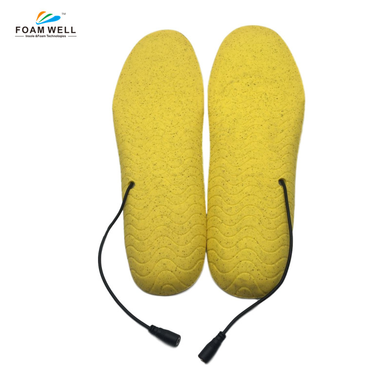 USB Rechargeable Foot Warmers Heated Shoe Insoles