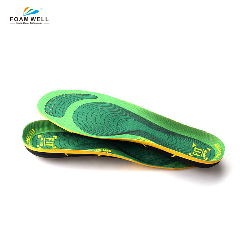 FM-05 Gel Insole for Flat Foot with Low Arch Support in Work Boot