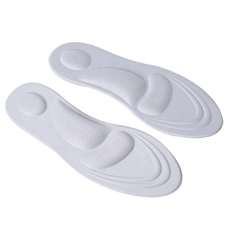 Extra Thick Memory Foam Insoles 4D Barefoot Arch Support Insoles