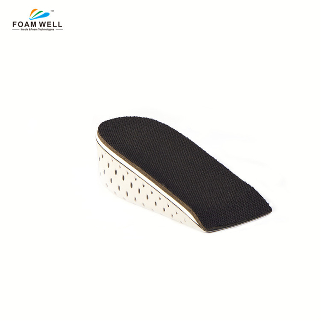 FM-91 Hard Breathable Memory Foam Height Increase Insole Invisible Increased Heel Lifting Inserts Shoe Lifts Shoe Pads Elevator Insoles for Men Women